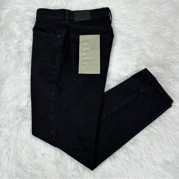 Everlane Women’s NWT Coal Black‎ The Original Cheeky Minimalist Jean W29-30/L28 - Picture 3 of 12
